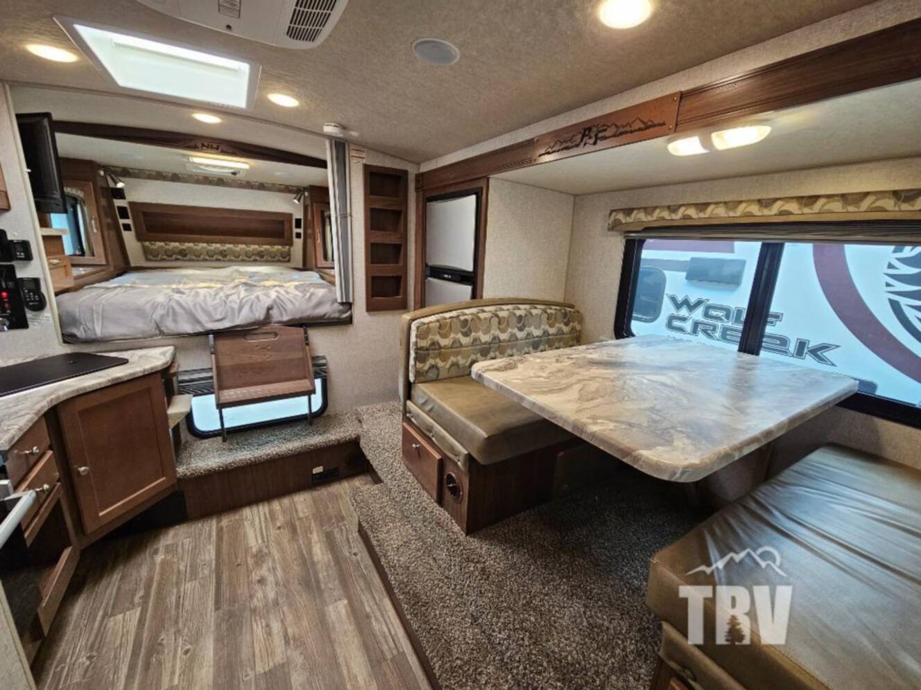 A photo of this 2023 Northwood Arctic Fox Camper 990 Wet Bath