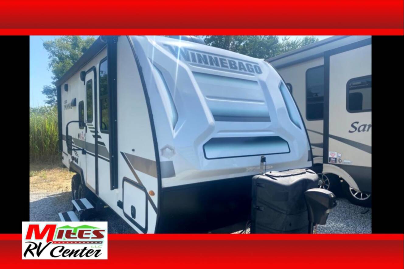 A photo of this 2022 Winnebago Industries Towables Micro Minnie 2108DS