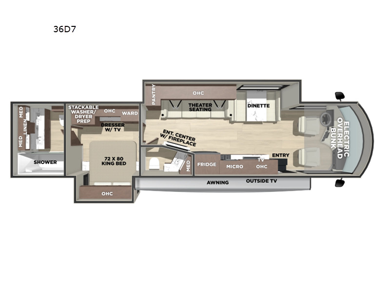 2026 Forest River Rv Georgetown 7 Series 36D7 7 SERIES GT7 36D7 in moorefield WV