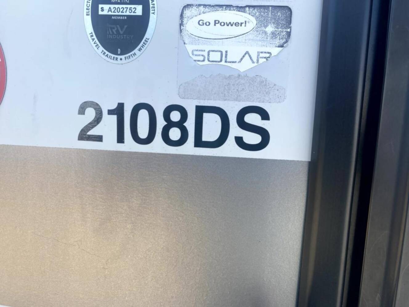 A photo of this 2022 Winnebago Industries Towables Micro Minnie 2108DS