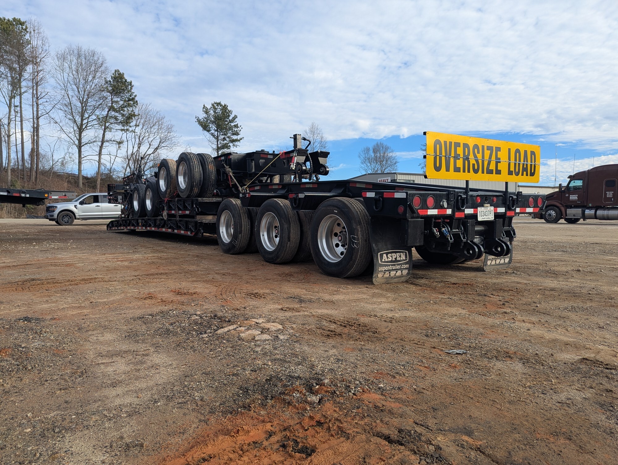 2003 Aspen Custom Trailers 65 TON LOWBOY in Rock Hill, SC