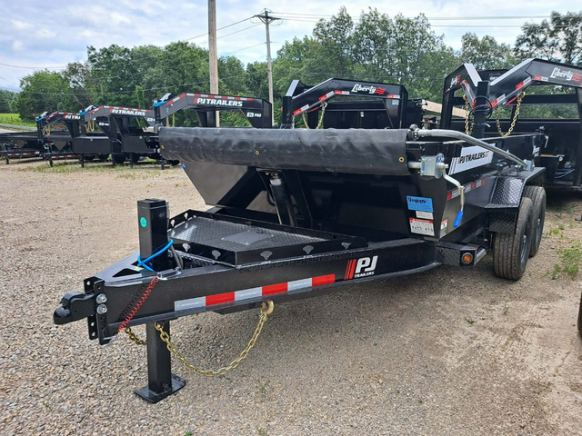 2026 PJ TRAILERS DT1 83"X14' Telescopic W/Voyager Package (2533) in Frankfort, OH