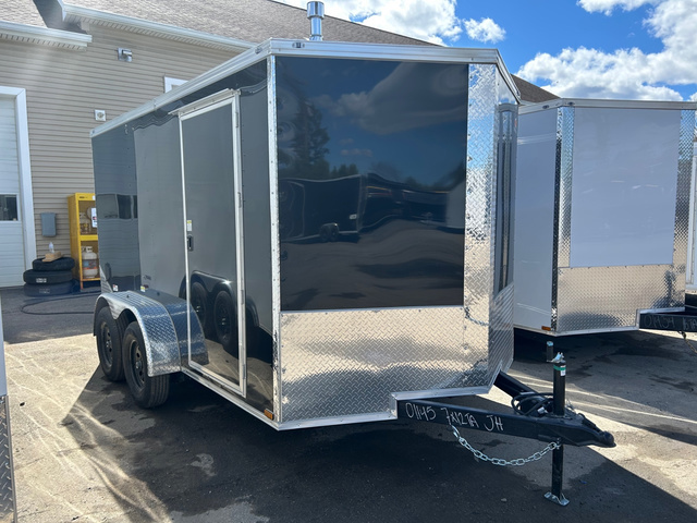 2026 PANTHER CARGO 7x12 Enclosed 7K Cargo Trailer w/Rear Barn Doors in Loudon, NH