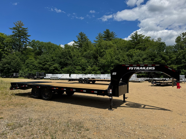 2027 PJ 8.5x19+5 Gooseneck 16K Equipment Trailer w/Full Wi in Loudon, NH