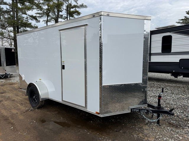 2026 PANTHER CARGO 6x12 Enclosed 3K Cargo Trailer w/Rear Ramp Door in Loudon, NH