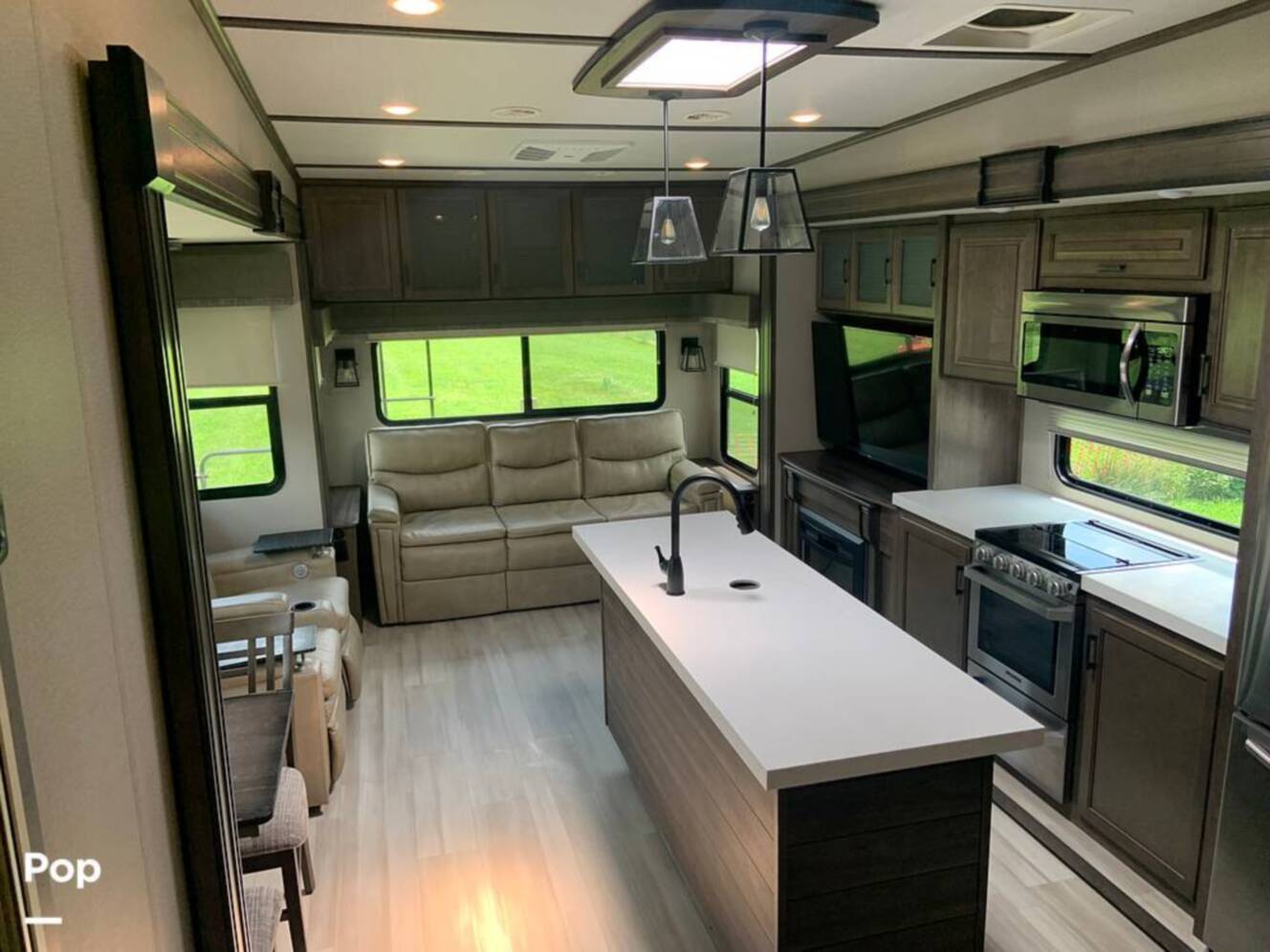 A photo of this 2021 Grand Design Solitude 3540GK-R