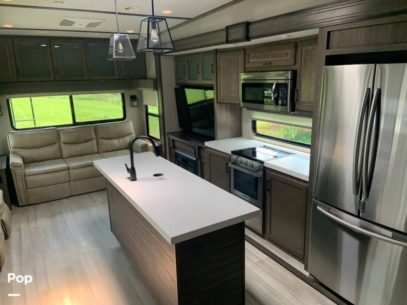 A photo of this 2021 Grand Design Solitude 3540GK-R