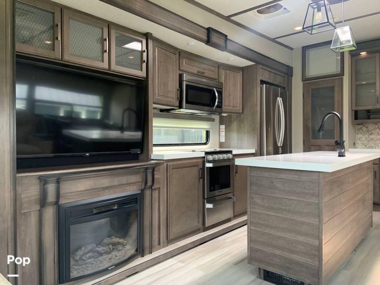 A photo of this 2021 Grand Design Solitude 3540GK-R