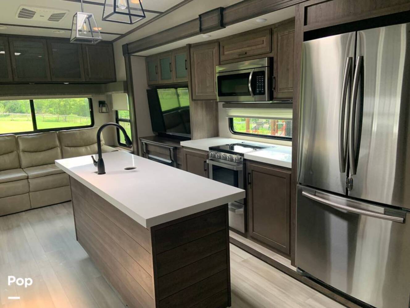 A photo of this 2021 Grand Design Solitude 3540GK-R