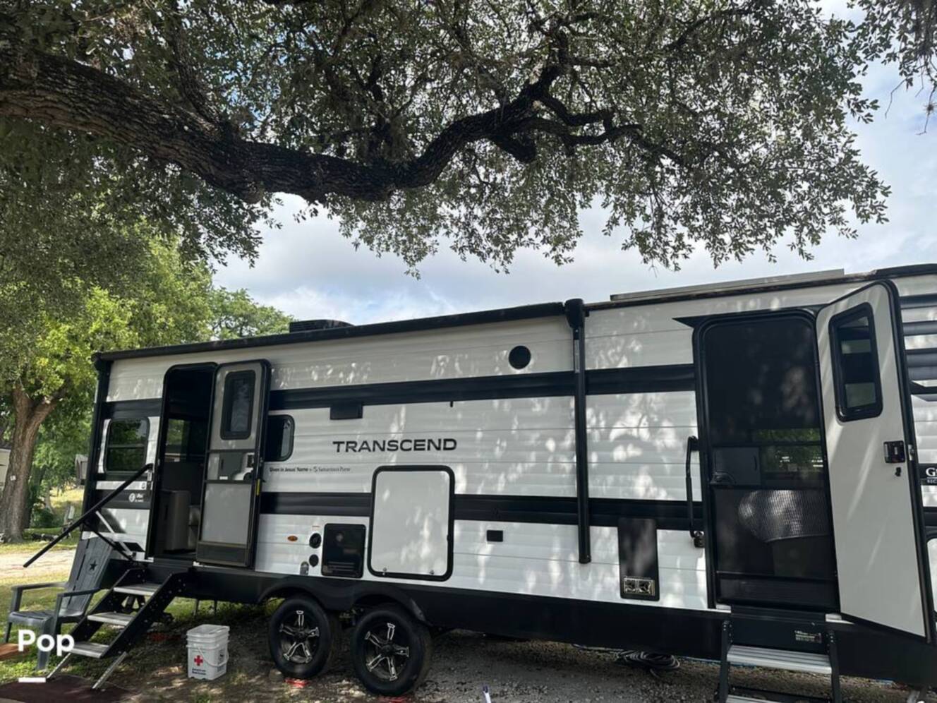 A photo of this 2025 Grand Design Transcend 245RLT