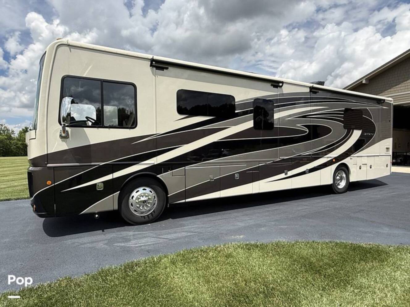 A photo of this 2018 Holiday Rambler Navigator 38F