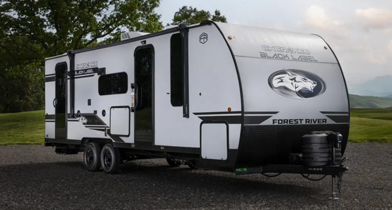 2026 Forest River Cherokee Grey Wolf Black Label Toy Hauler 18RRBL in cullman AL