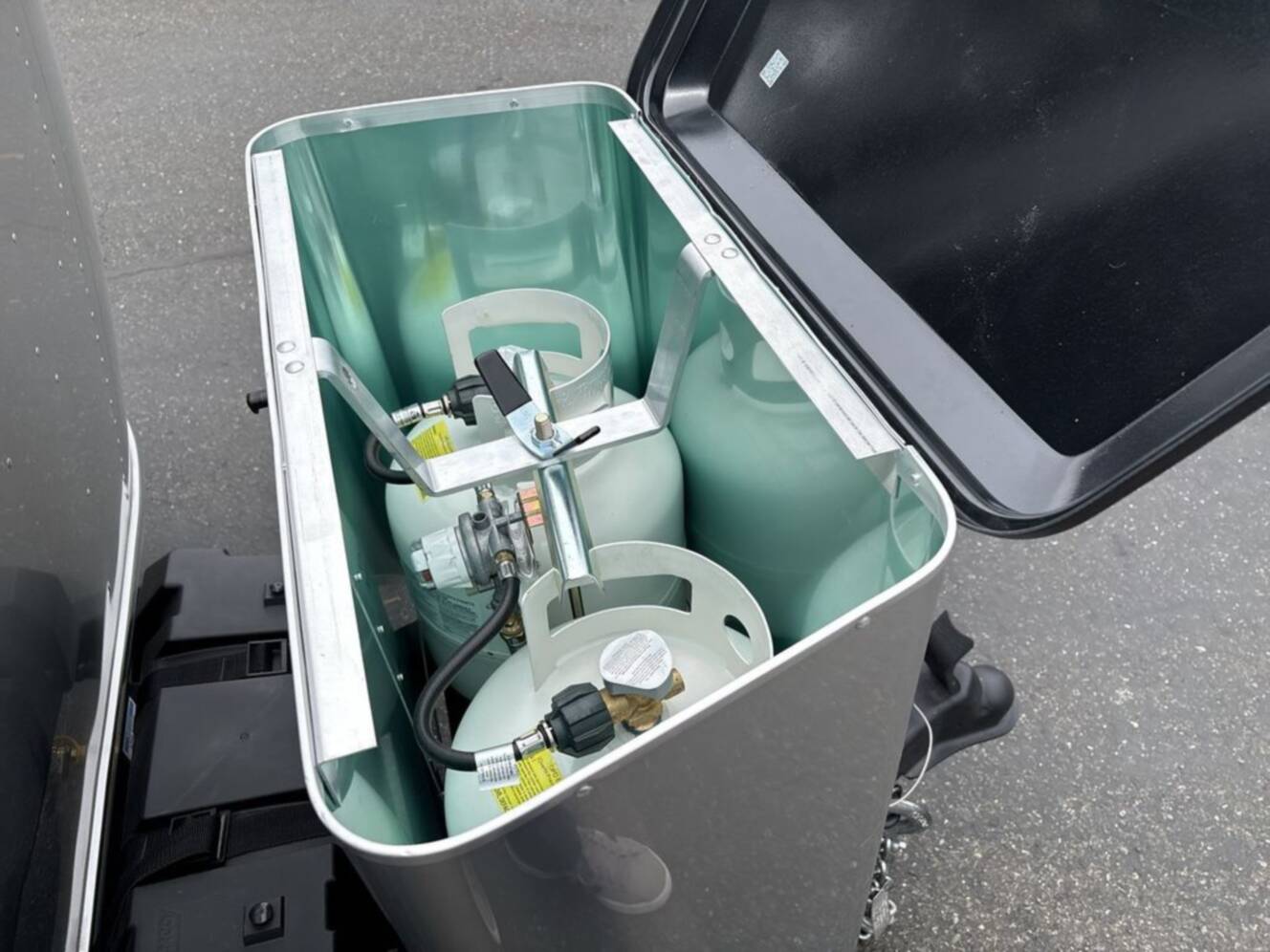 A photo of this 2026 Airstream Bambi 16RB 16RB