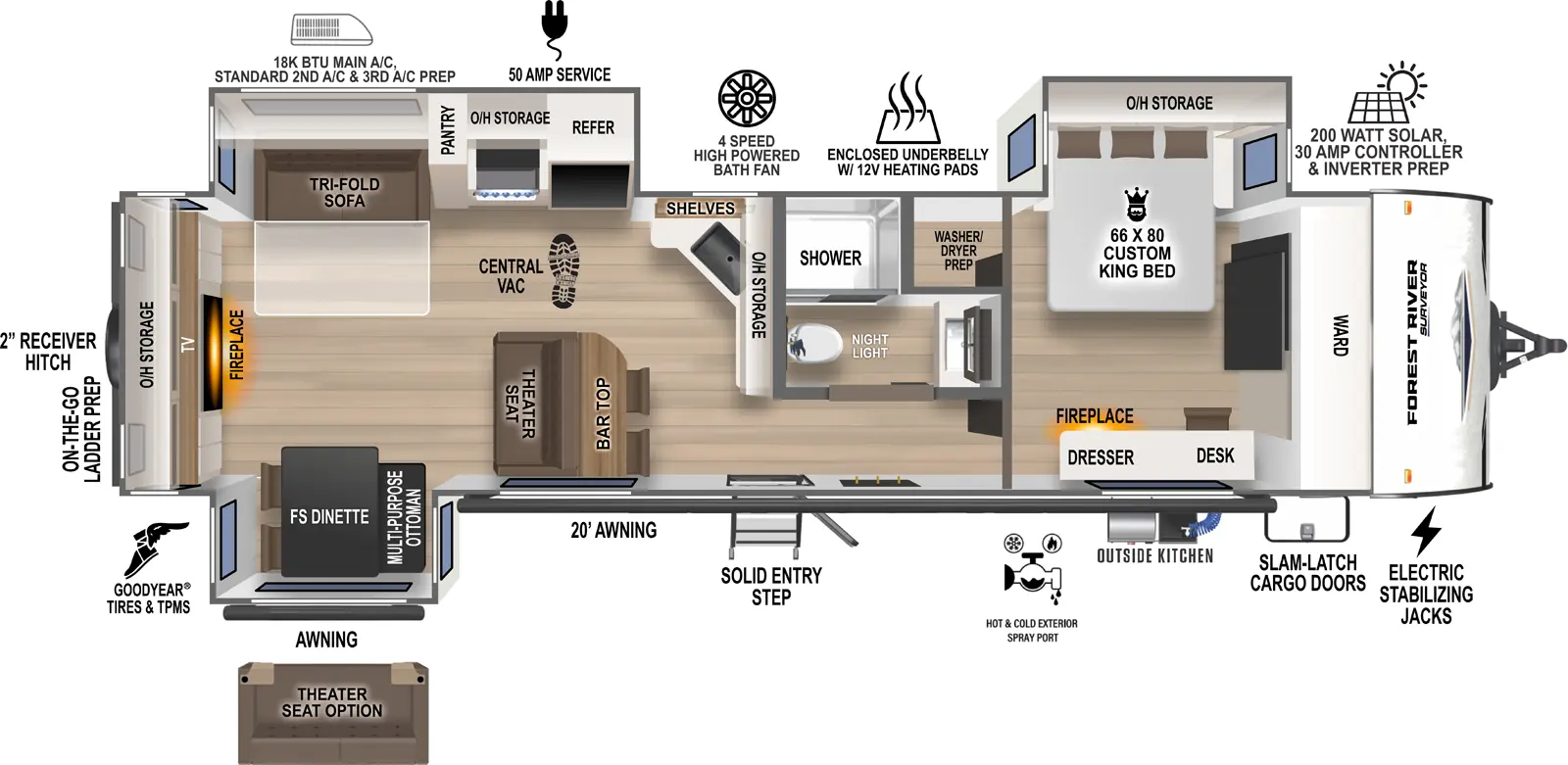 2025 Forest River Grand Surveyor 302RDBS in tanner AL