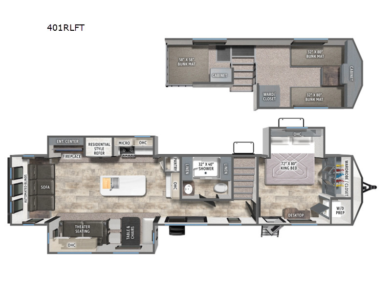 A photo of this 2026 Forest River Rv Puma Vista 401RLFT