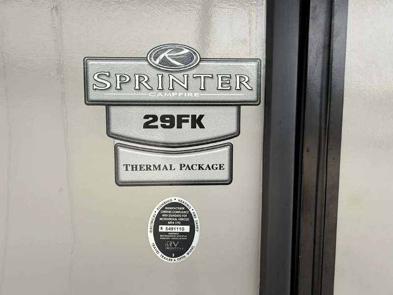 2020 Keystone Sprinter Campfire 29FK