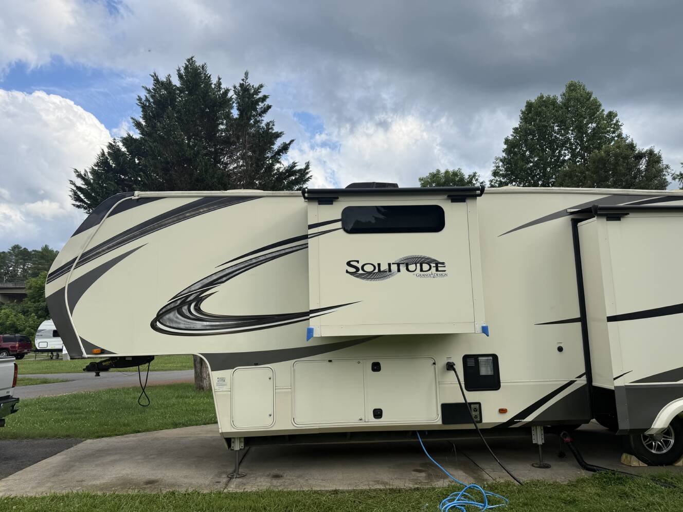 A photo of this 2020 Grand Design SOLITUDE 373FB-R