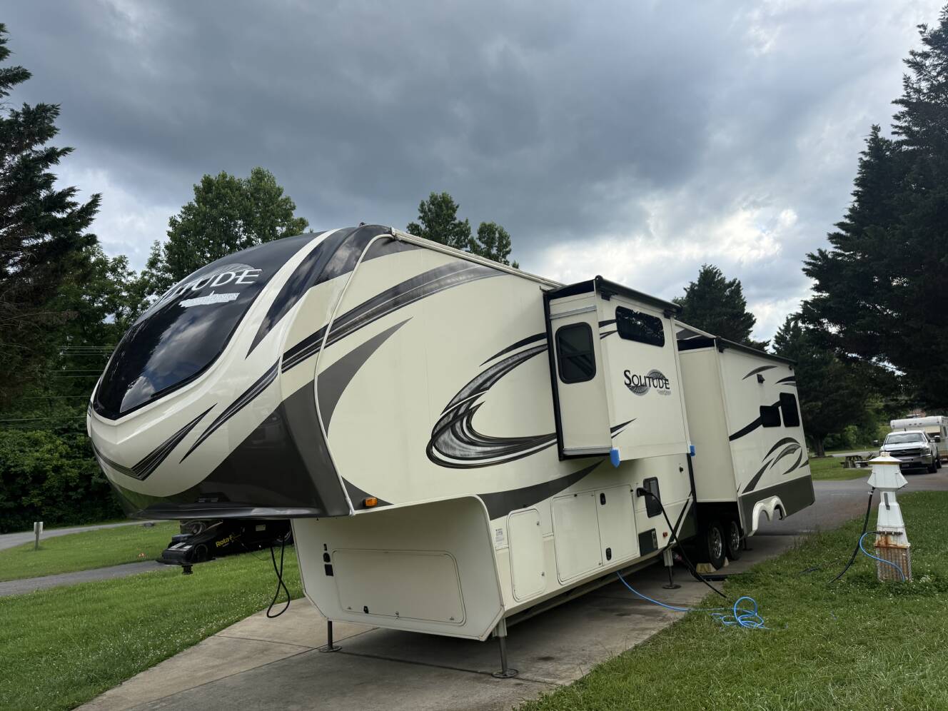 A photo of this 2020 Grand Design SOLITUDE 373FB-R