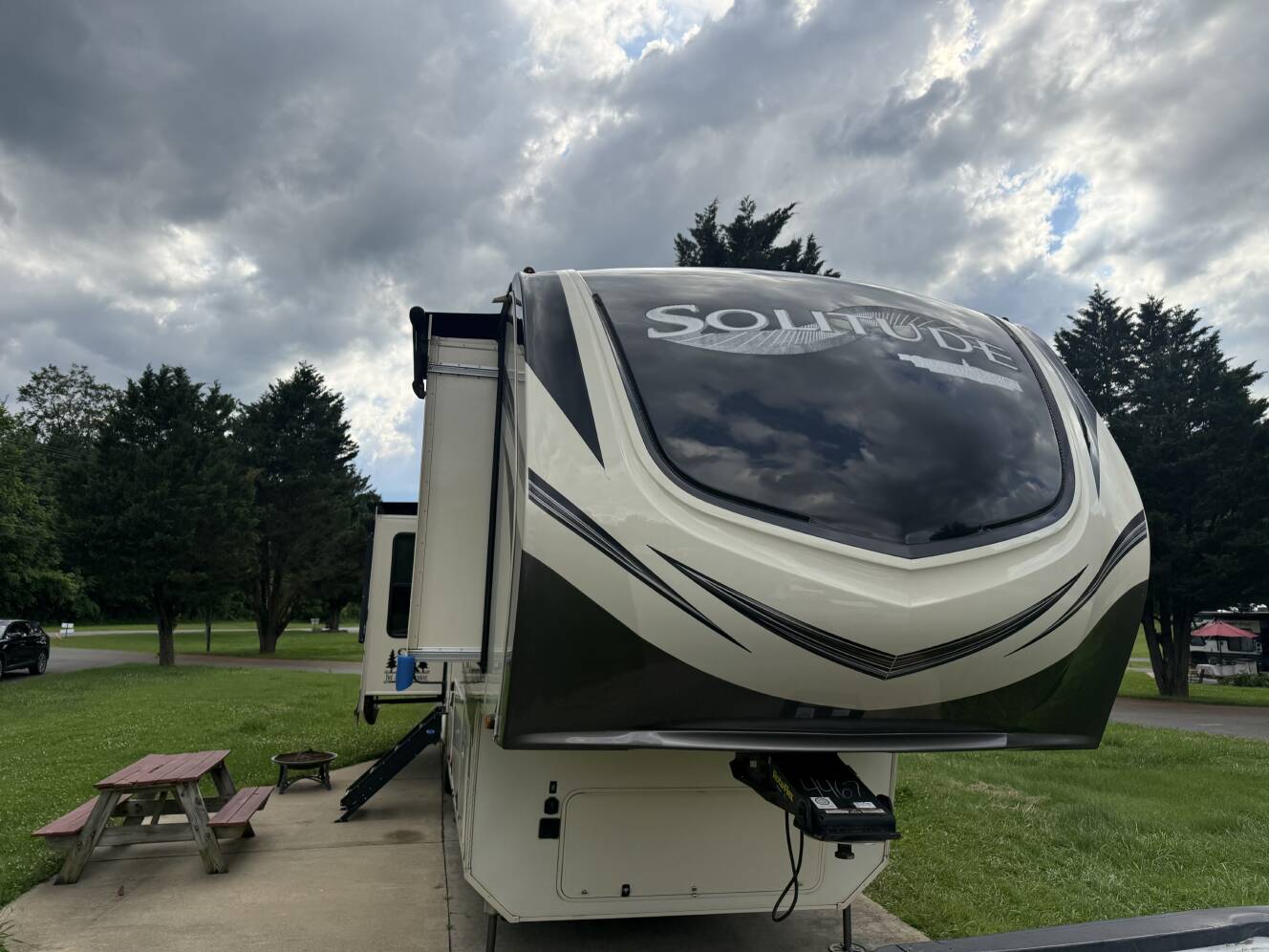 A photo of this 2020 Grand Design SOLITUDE 373FB-R