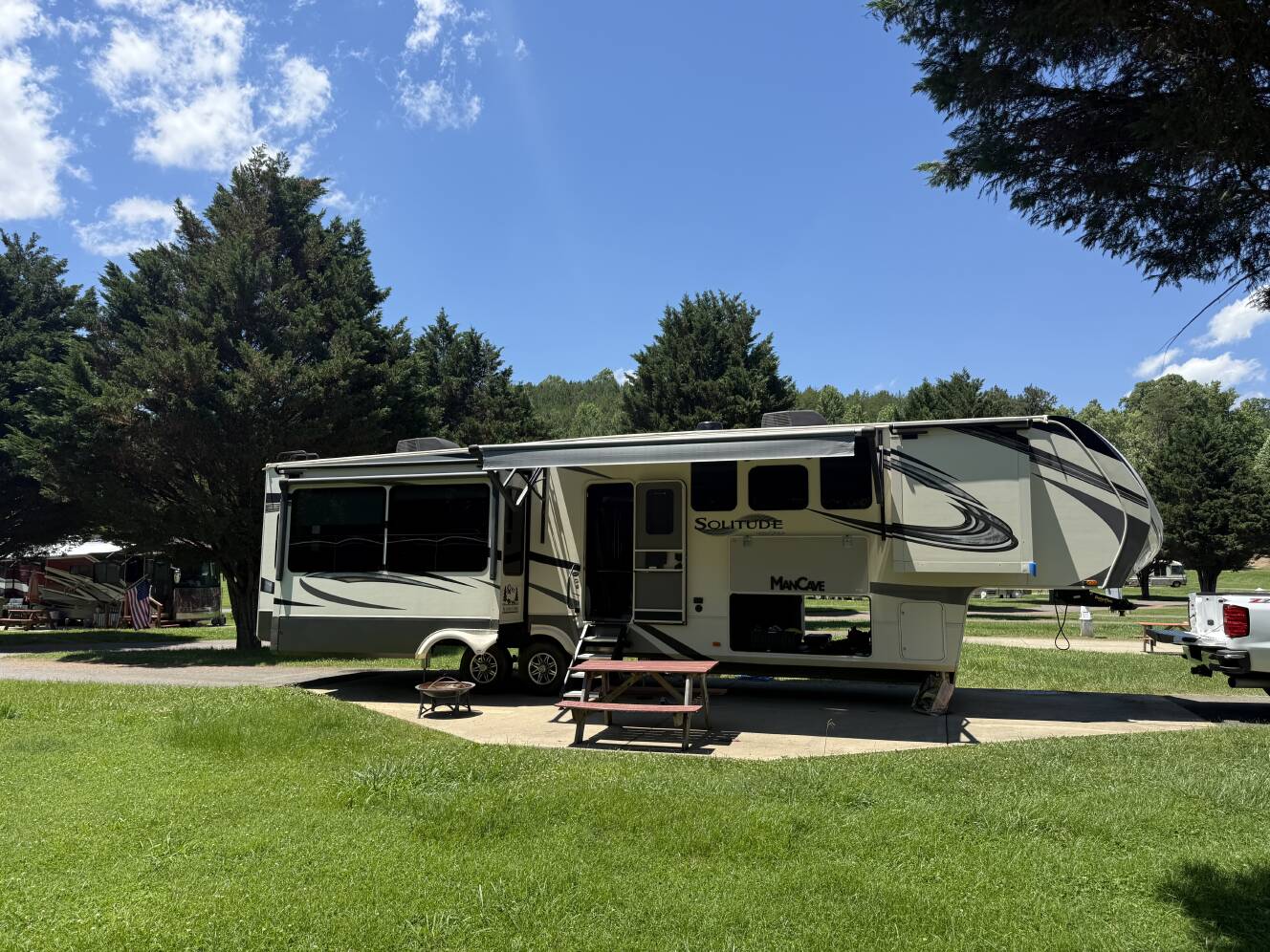 A photo of this 2020 Grand Design SOLITUDE 373FB-R