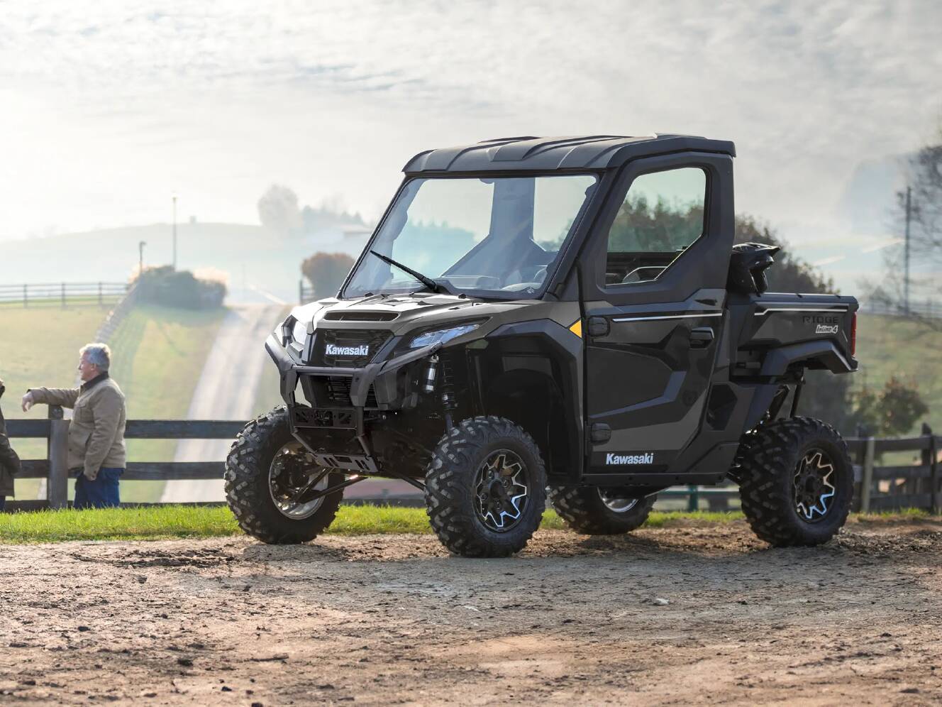 A photo of this 2026 Kawasaki RIDGE® ST HVAC