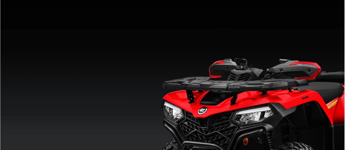 A photo of this 2026 CFMOTO CForce 500