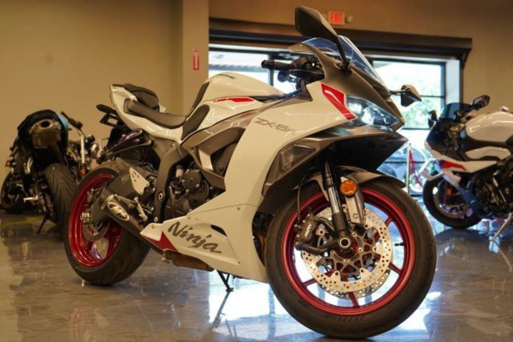 Used White Kawasaki Ninja ZX-6R Motorcycles For Sale - Cycle Trader