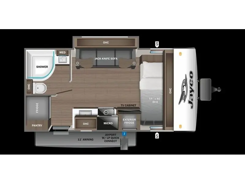 2022 Jayco JAY FEATHER Micro 166FBS