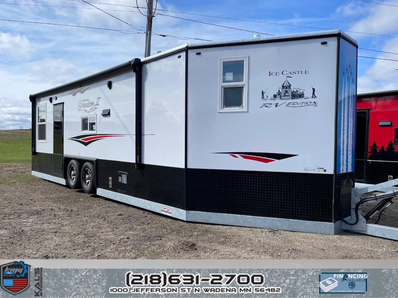 2026 Ice Castle 8x29S American Freedom II Ice House / RV / Travel Trail RV
