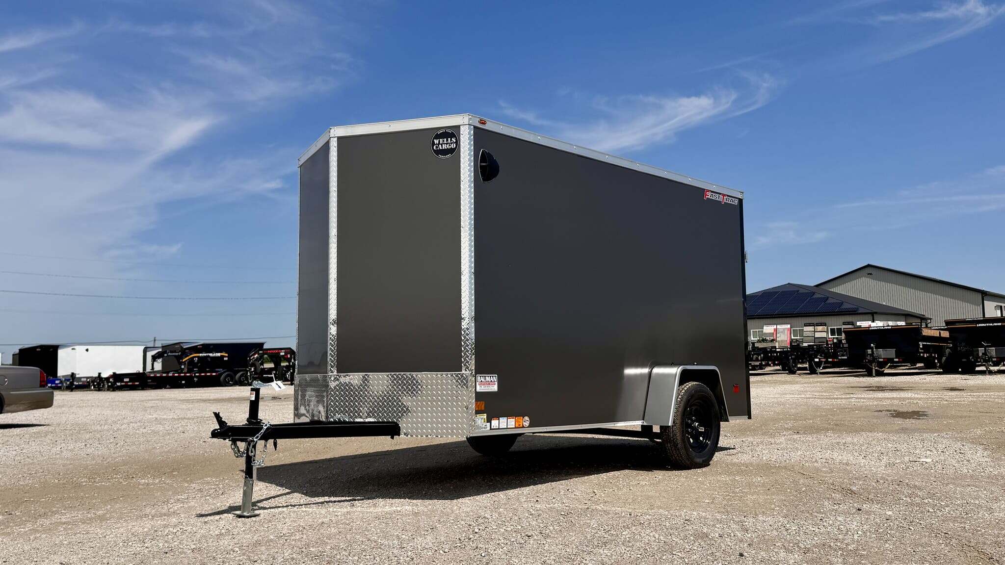 2026 Wells Cargo FastTrac 6X12 DELUXE - 16" O.C WALL/FLOOR - .080 EXT in Goodfield, IL