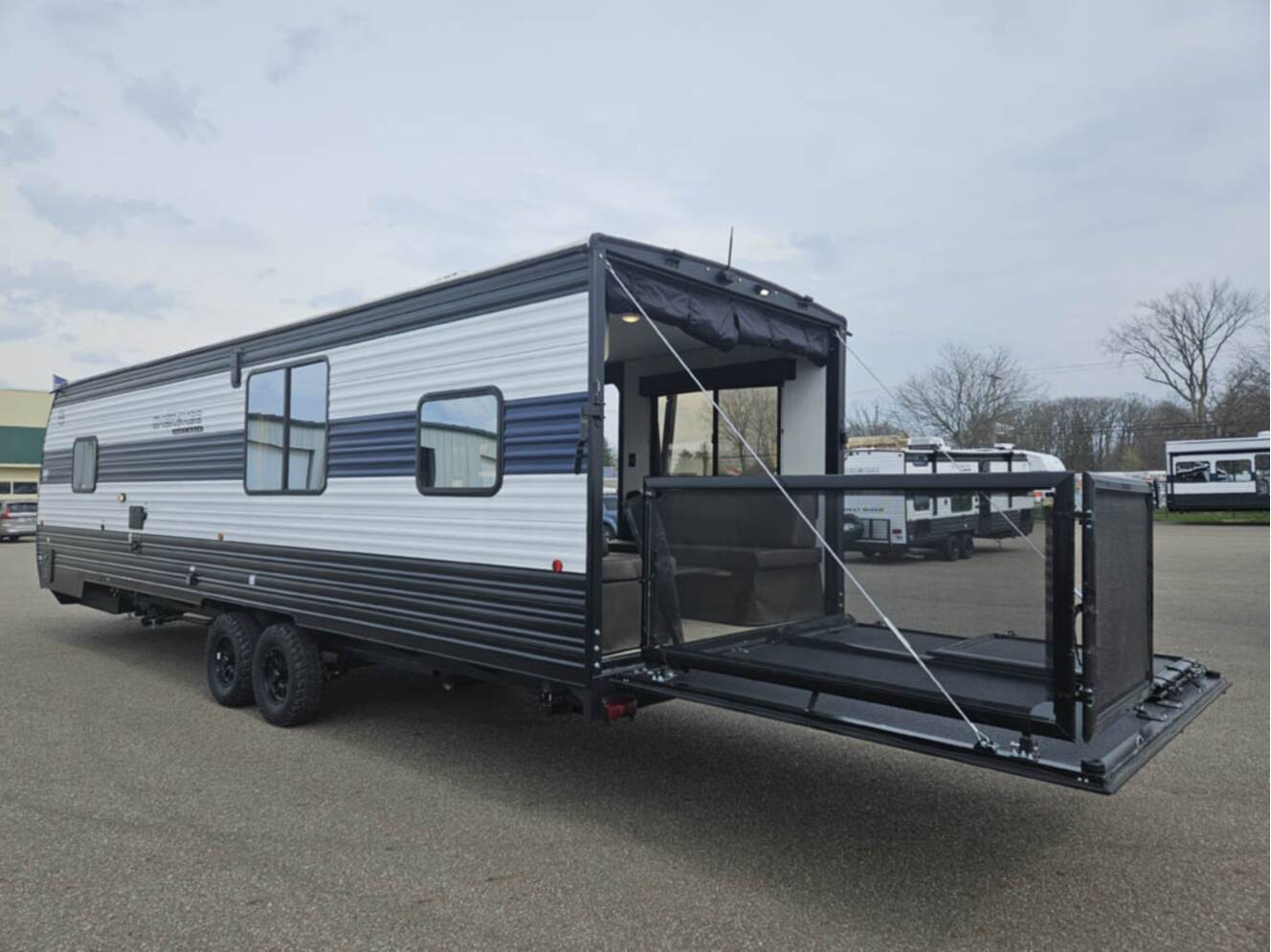 A photo of this 2026 Forest River Cherokee Grey Wolf 24RRT