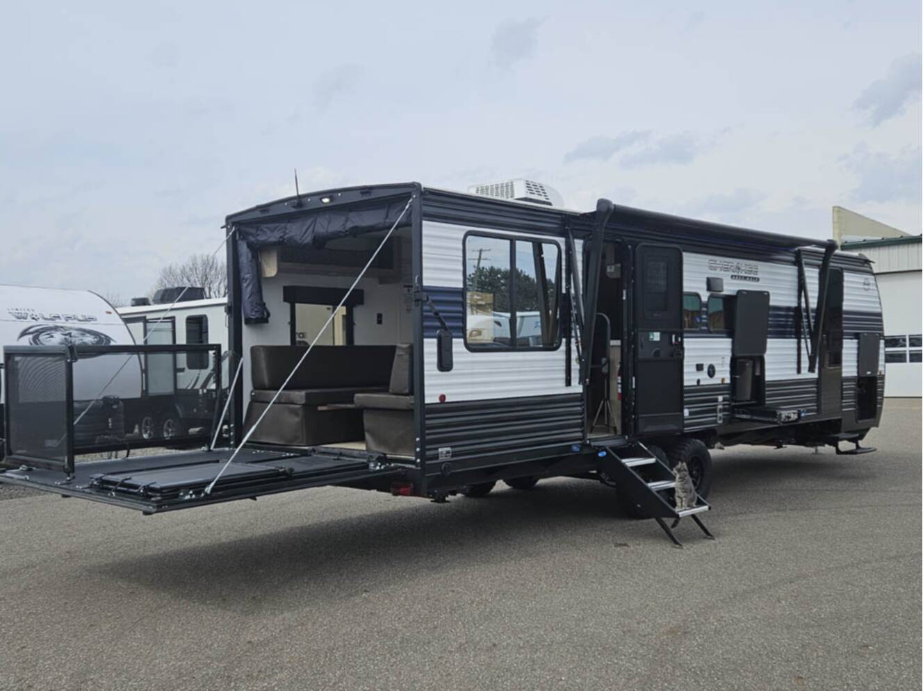 A photo of this 2026 Forest River Cherokee Grey Wolf 24RRT