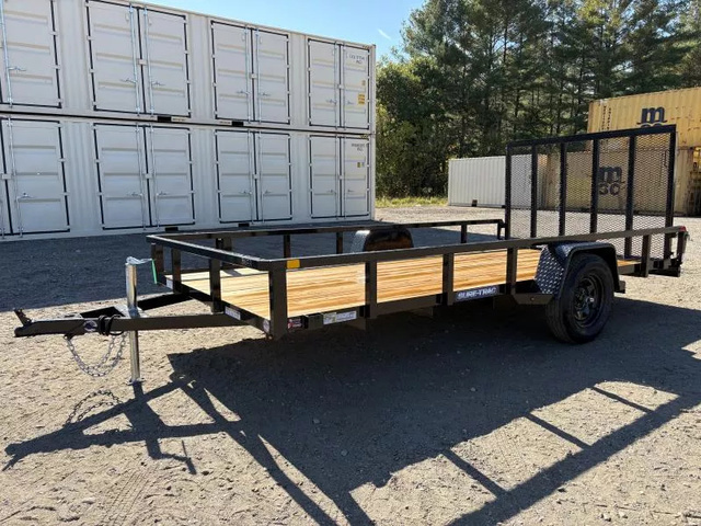 2026 SURE-TRAC 7x14 3K Powder Coated Tube Top Utility Trailer in Bangor, ME