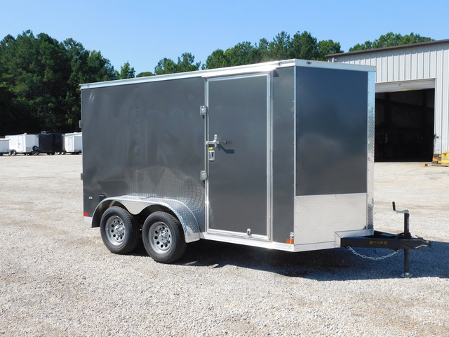 2026 COVERED WAGON TRAILERS Gold Series 6X12 Tandem Axle Vnose With Ramp Door in Hope Mills, NC