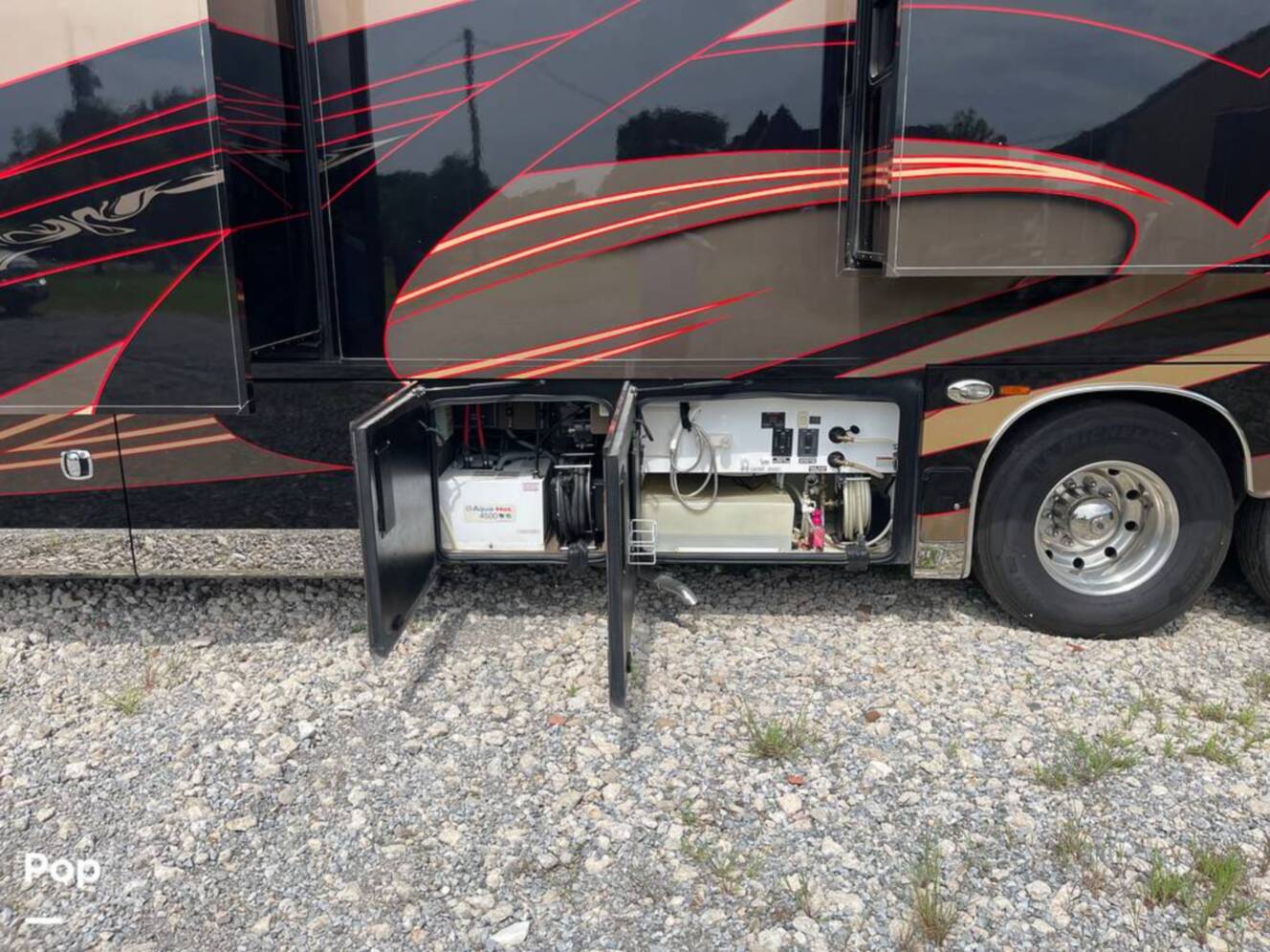 A photo of this 2015 Entegra Coach Cornerstone 45B