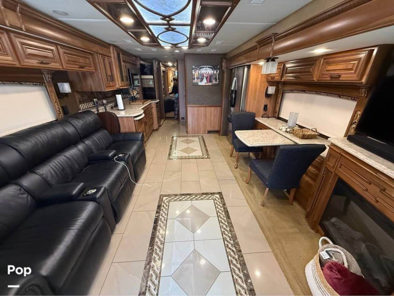 A photo of this 2015 Entegra Coach Cornerstone 45B