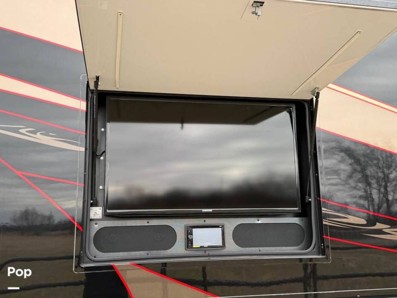 A photo of this 2015 Entegra Coach Cornerstone 45B
