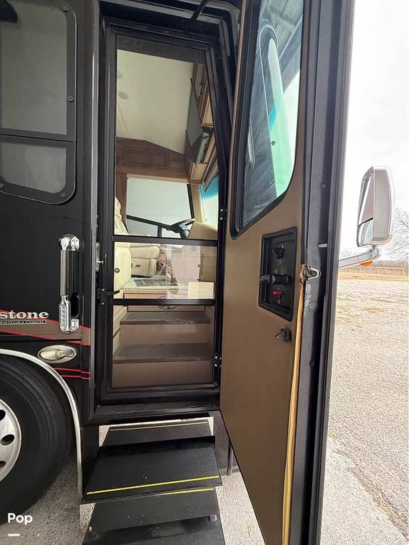 A photo of this 2015 Entegra Coach Cornerstone 45B