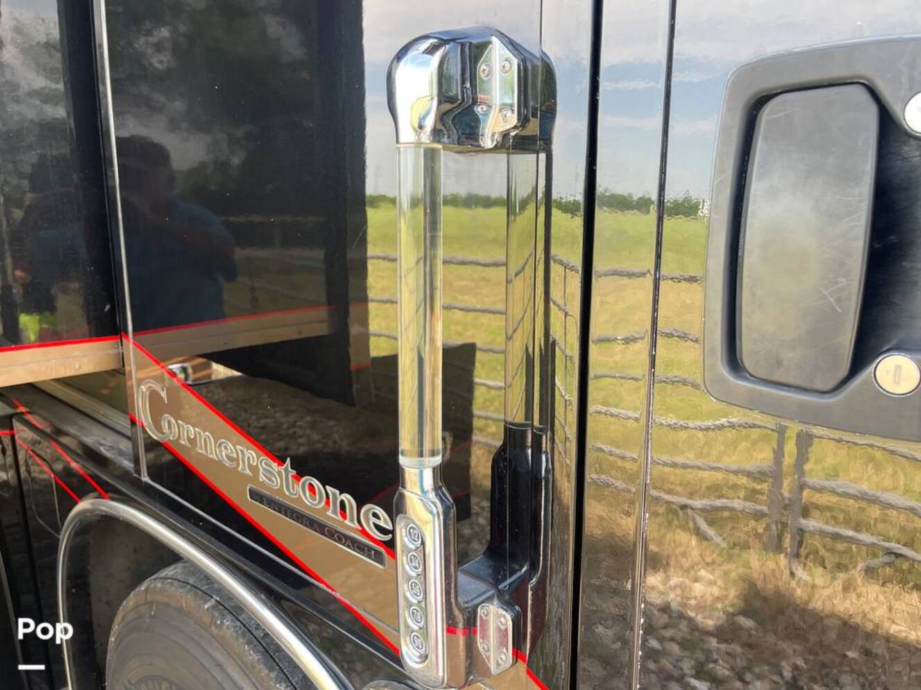 A photo of this 2015 Entegra Coach Cornerstone 45B