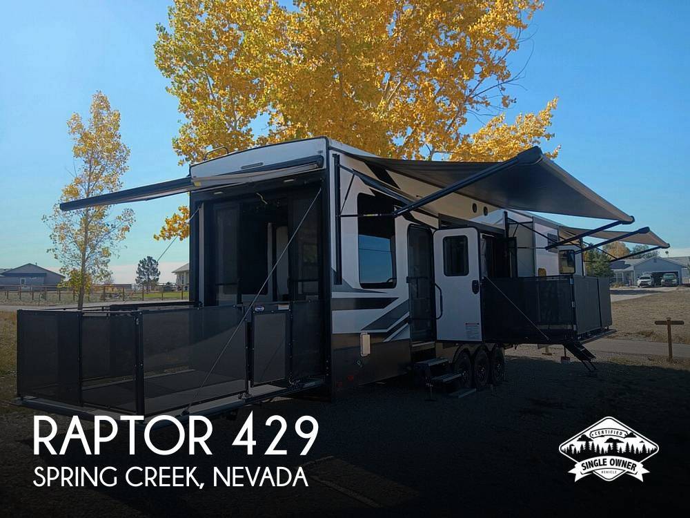 2021 Keystone Raptor 429 Fifth Wheel Toy Hauler RV