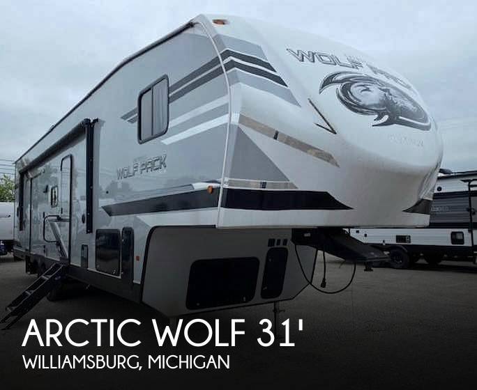 2020 Cherokee Arctic Wolf 315PACK12 Fifth Wheel Toy Hauler RV