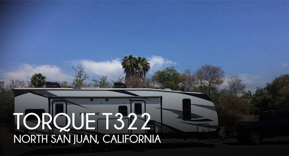 2018 Heartland Torque T322 Travel Trailer Toy Hauler RV