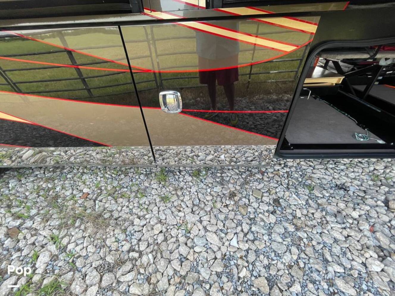 A photo of this 2015 Entegra Coach Cornerstone 45B