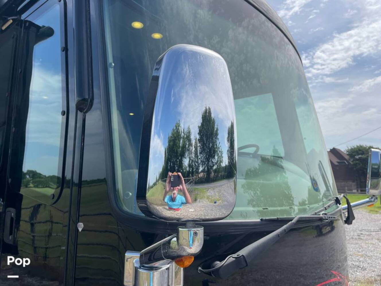 A photo of this 2015 Entegra Coach Cornerstone 45B