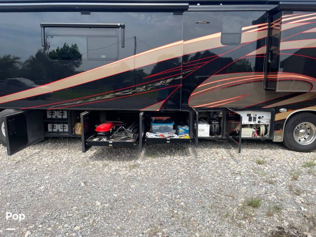 A photo of this 2015 Entegra Coach Cornerstone 45B