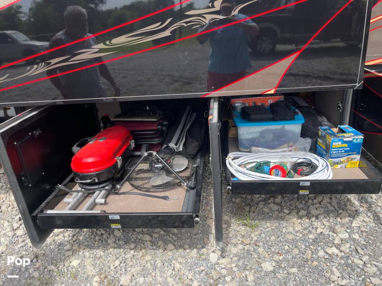 A photo of this 2015 Entegra Coach Cornerstone 45B