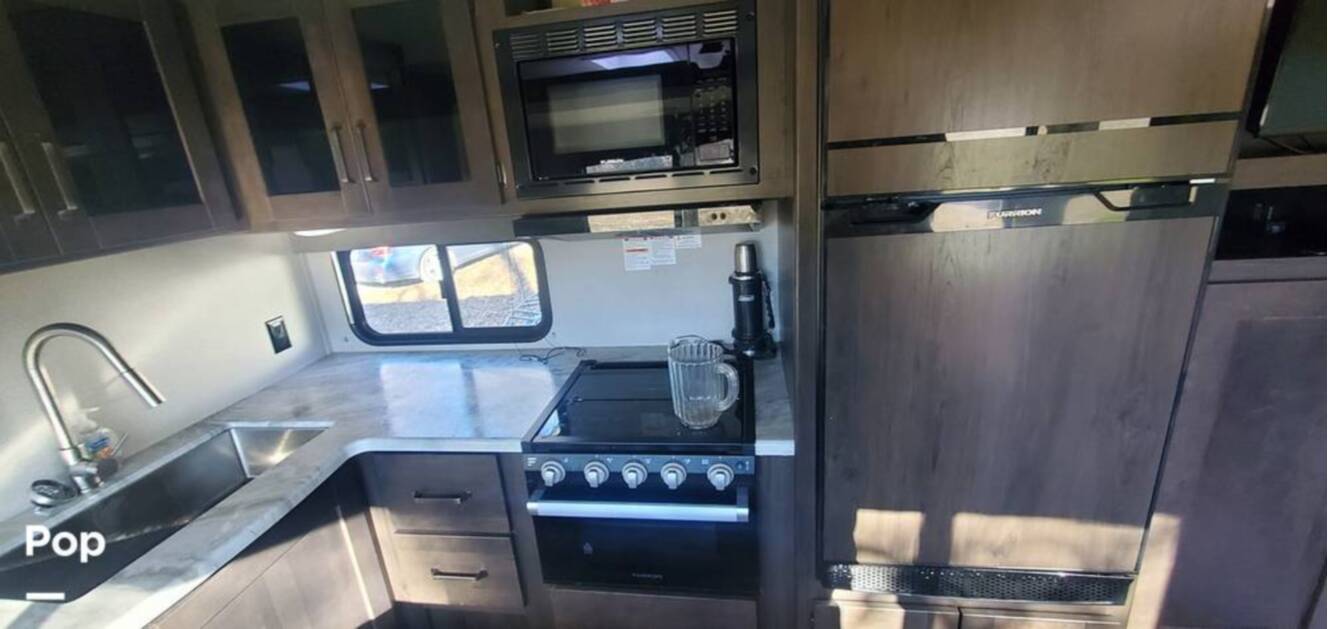 A photo of this 2022 Grand Design Transcend Xplor 321BH