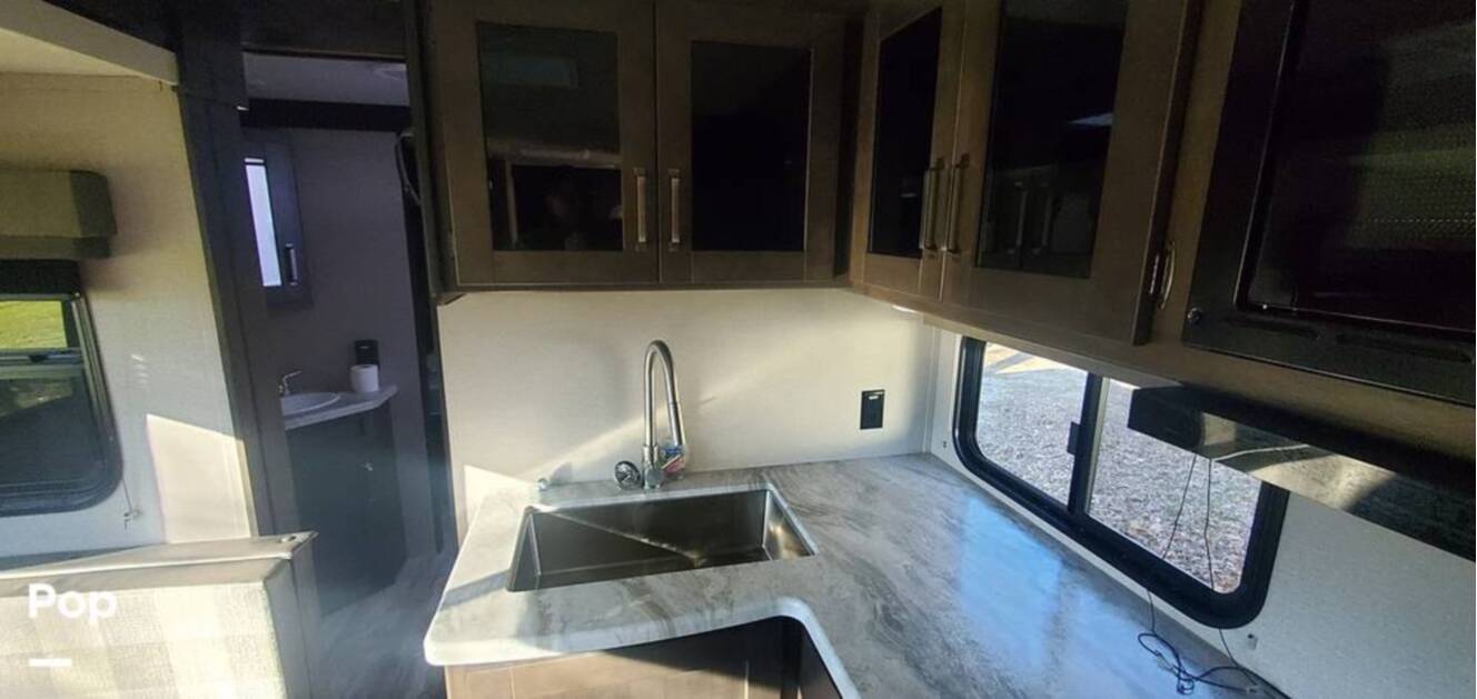 A photo of this 2022 Grand Design Transcend Xplor 321BH