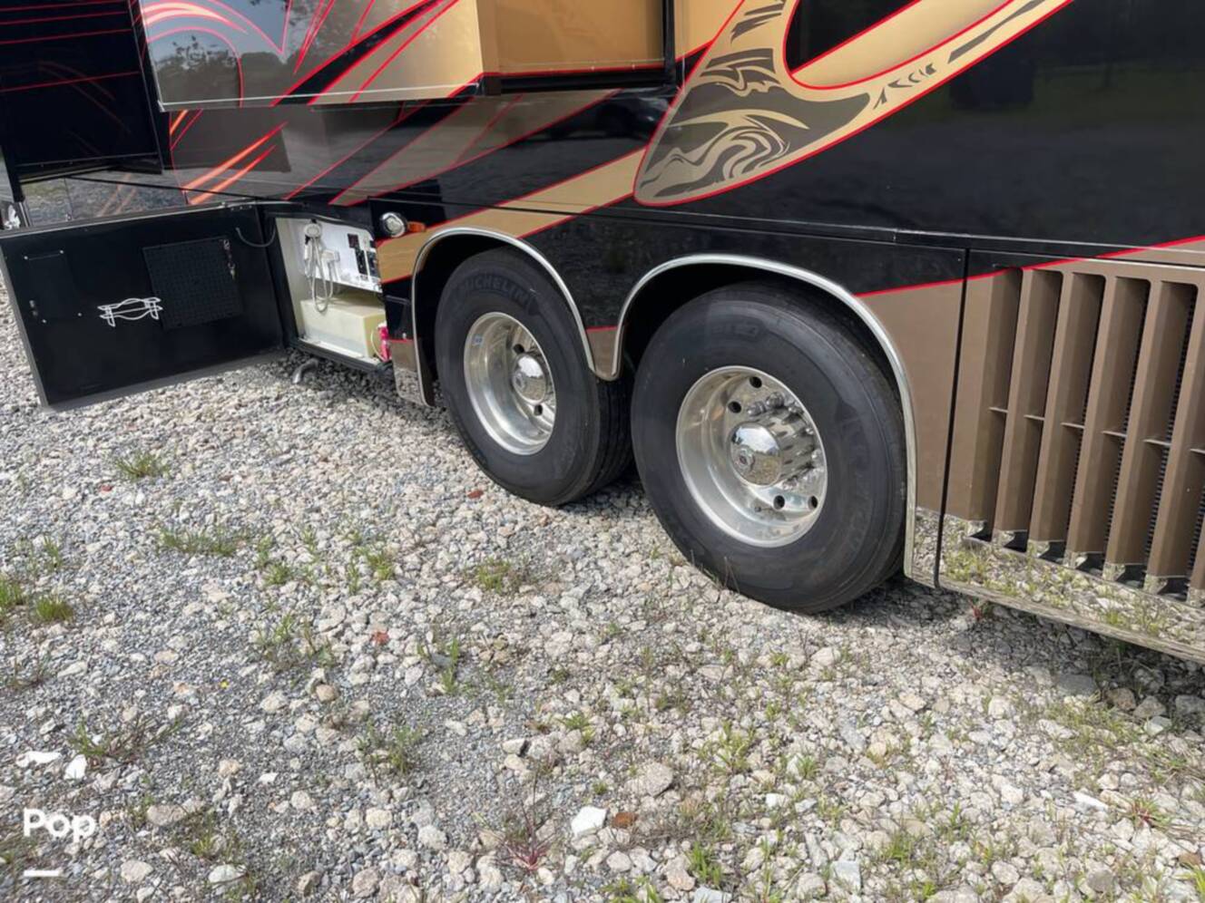 A photo of this 2015 Entegra Coach Cornerstone 45B