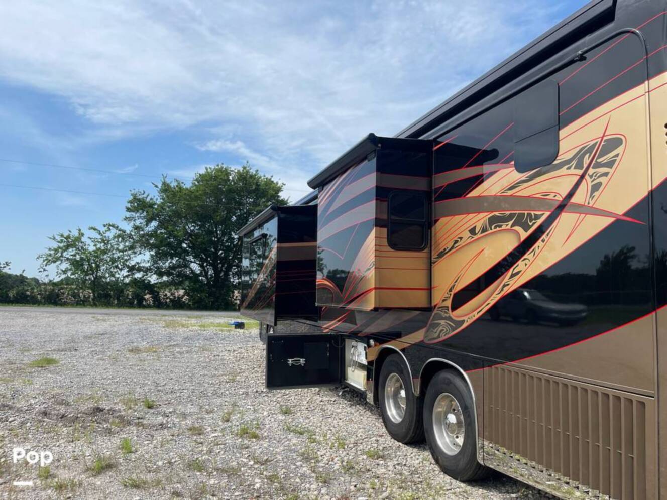 A photo of this 2015 Entegra Coach Cornerstone 45B
